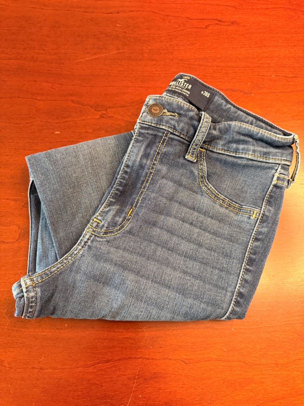 Hollister High Rise Jean Leggings Stretch Denim Jeans